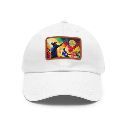 TenniVive CourtCraft Fashion Line Hats with Leather Patch