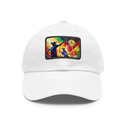 TenniVive CourtCraft Fashion Line Hats with Leather Patch