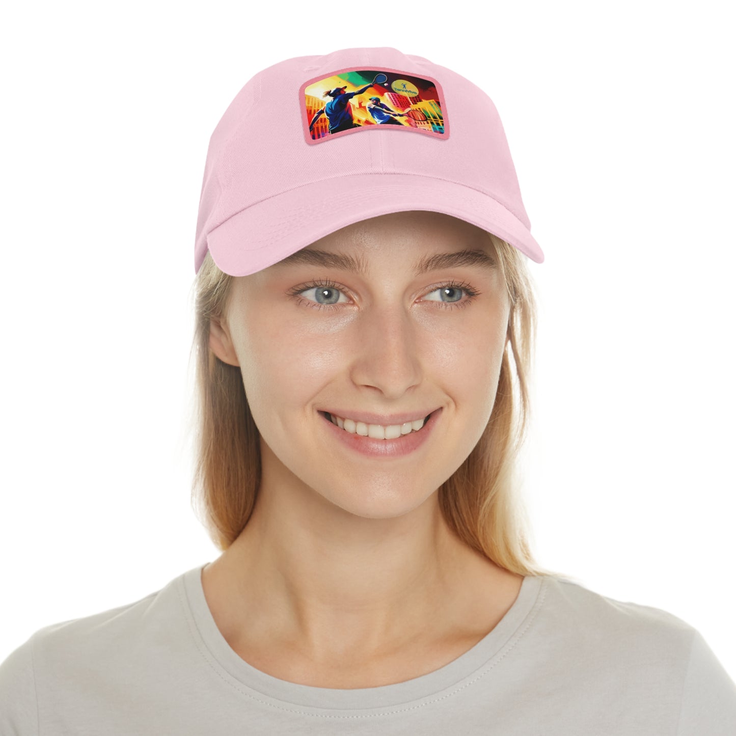 TenniVive CourtCraft Fashion Line Hats with Leather Patch