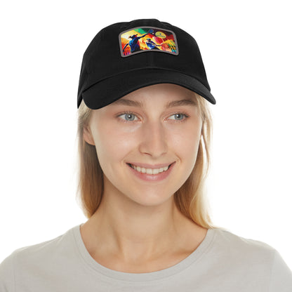 TenniVive CourtCraft Fashion Line Hats with Leather Patch