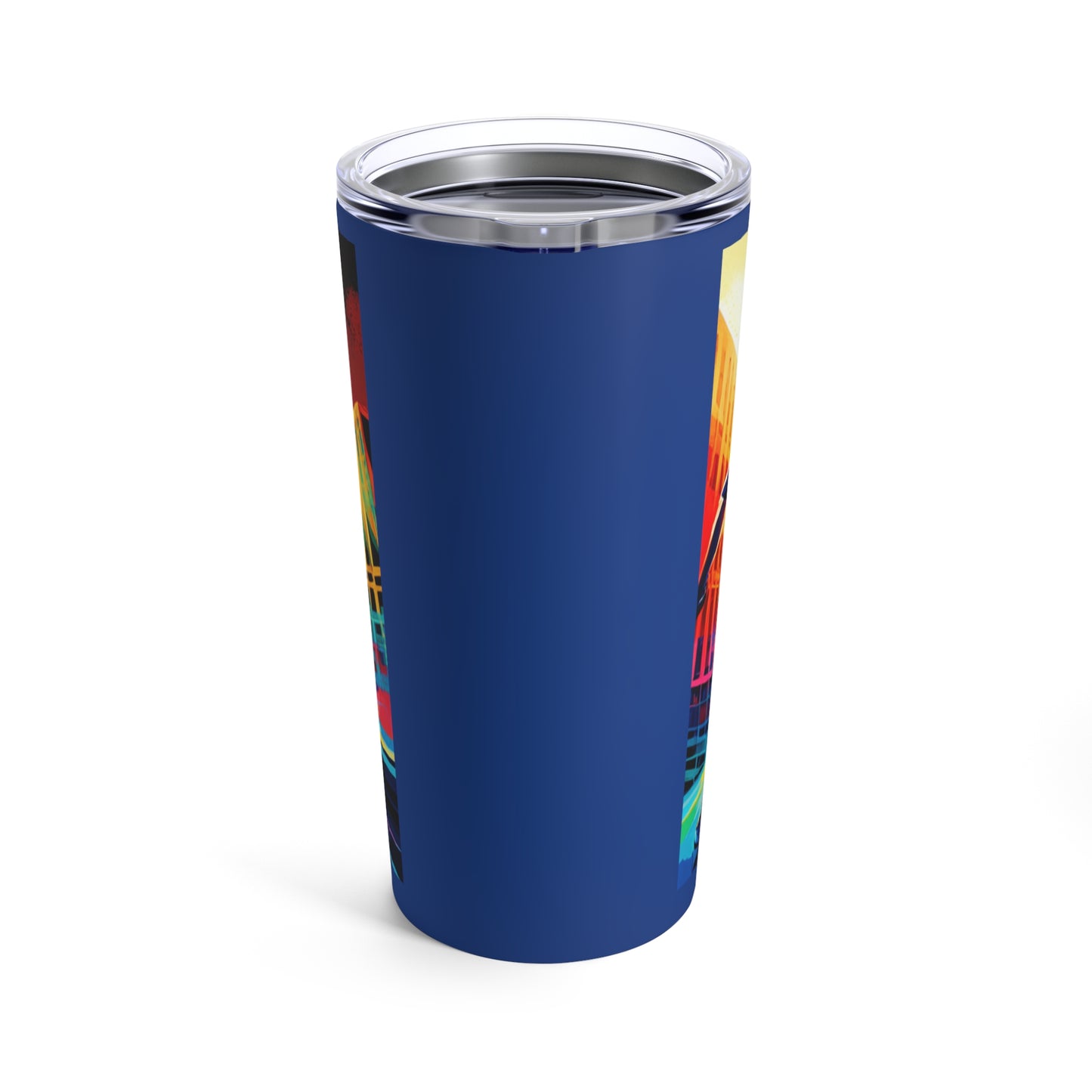 TenniVive Stainless Steel Tumbler 20oz. Designed for the Active Lifestyle of Racket Sport Enthusiasts.