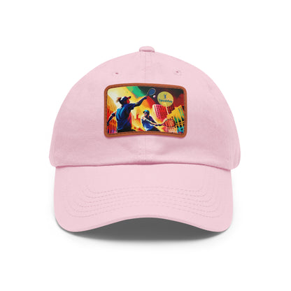 TenniVive CourtCraft Fashion Line Hats with Leather Patch