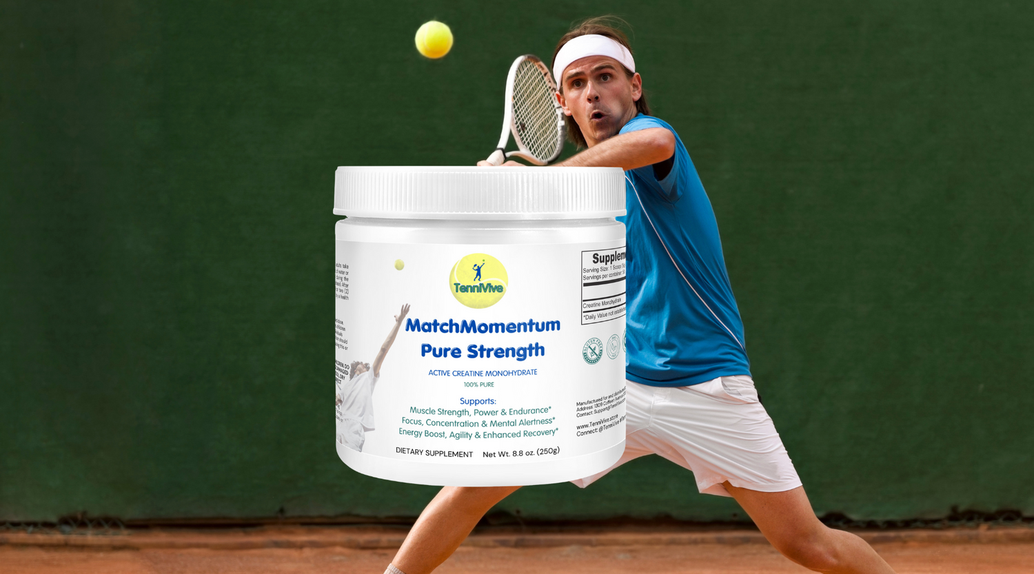 TenniVive Match Momentum Creatine Monohydrate  